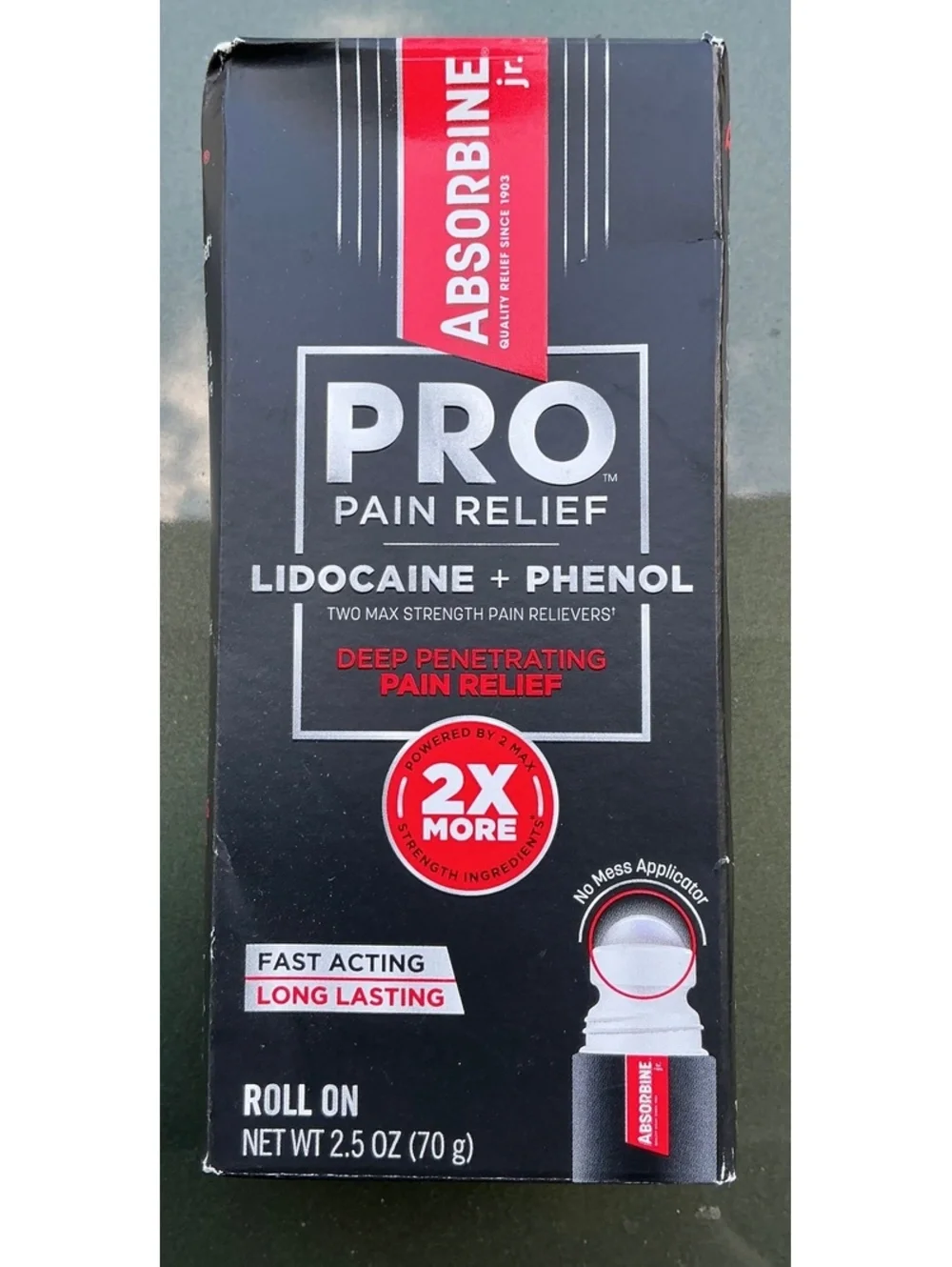 2 pack of Pro pain relief roller